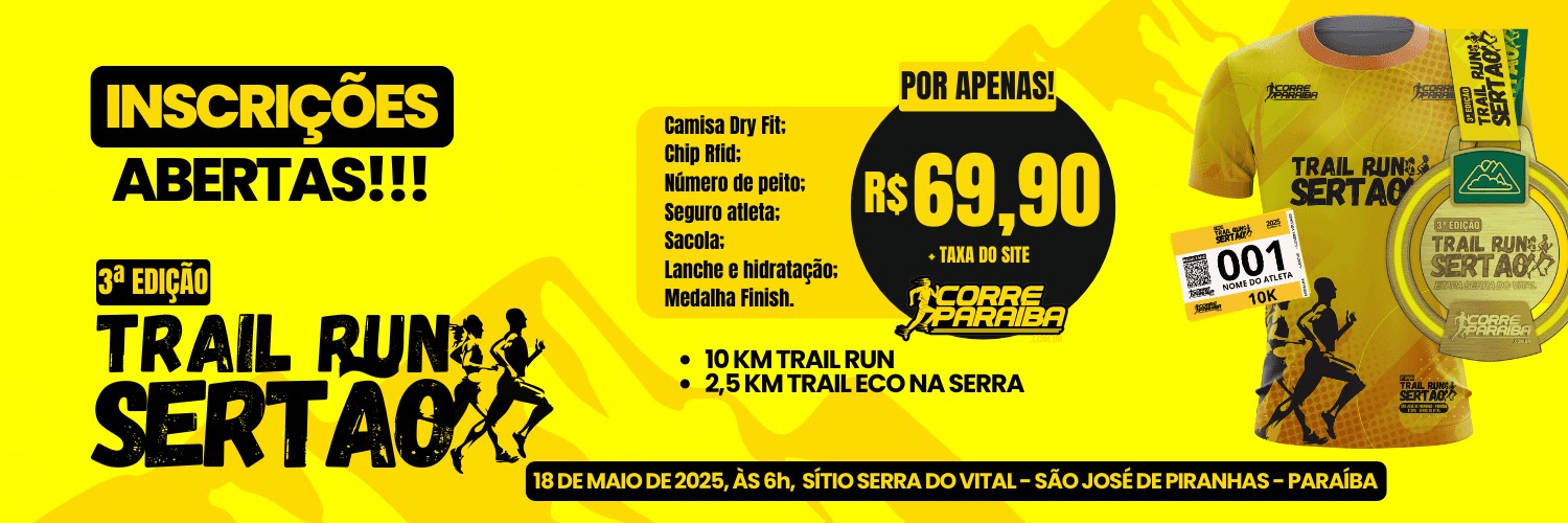 3ª Edição do Trail Run Sertão - Etapa